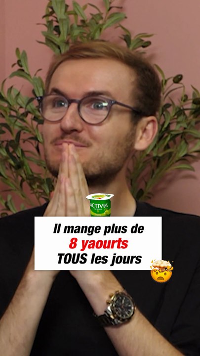 Il mange 8 yaourts TOUS LES JOURS 🤯🤯