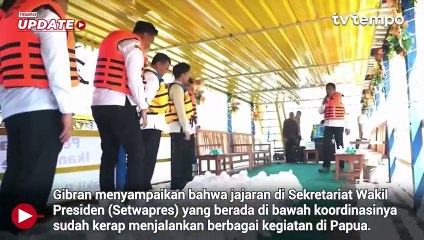 Ditugaskan Urus Papua, Gibran: Saya Siap