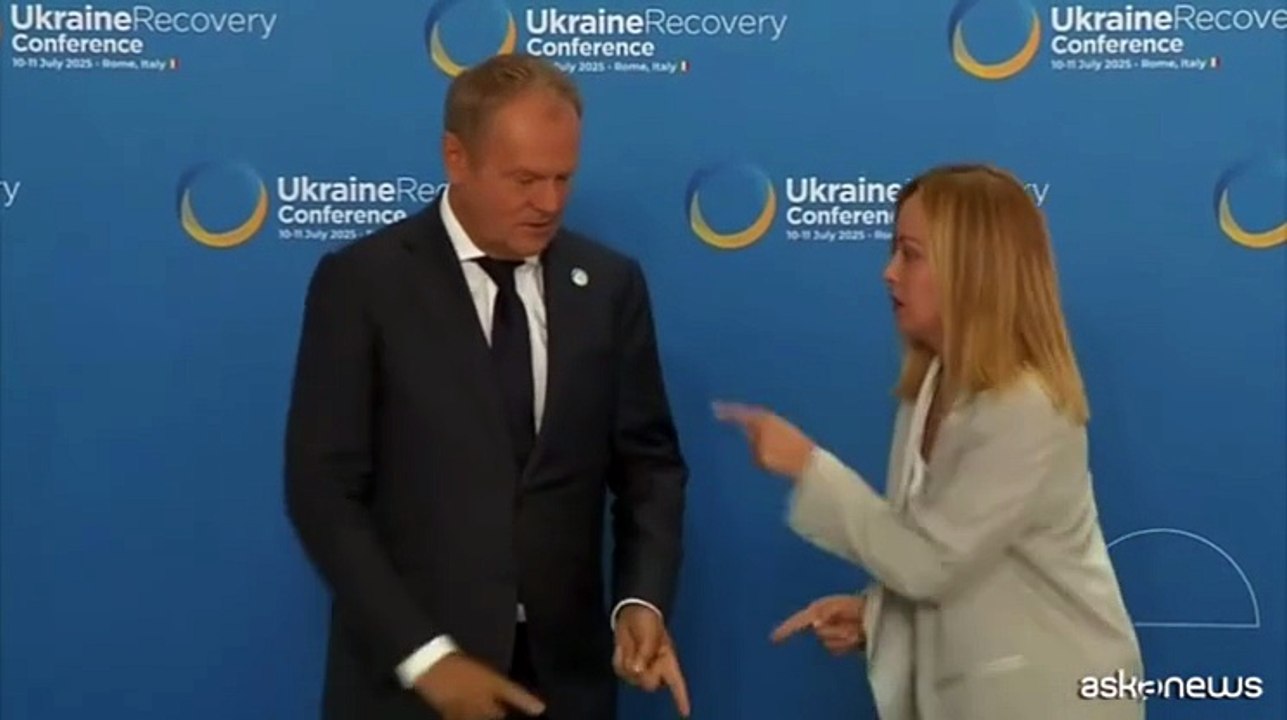 Da Von der Leyen a Zelensky, Meloni accoglie i leader a Roma