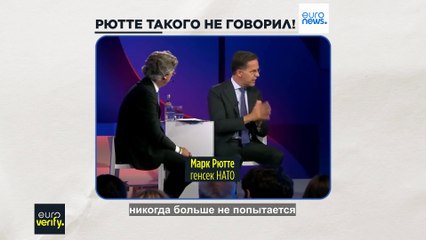Нет, Рютте не называл Украину "американской"
