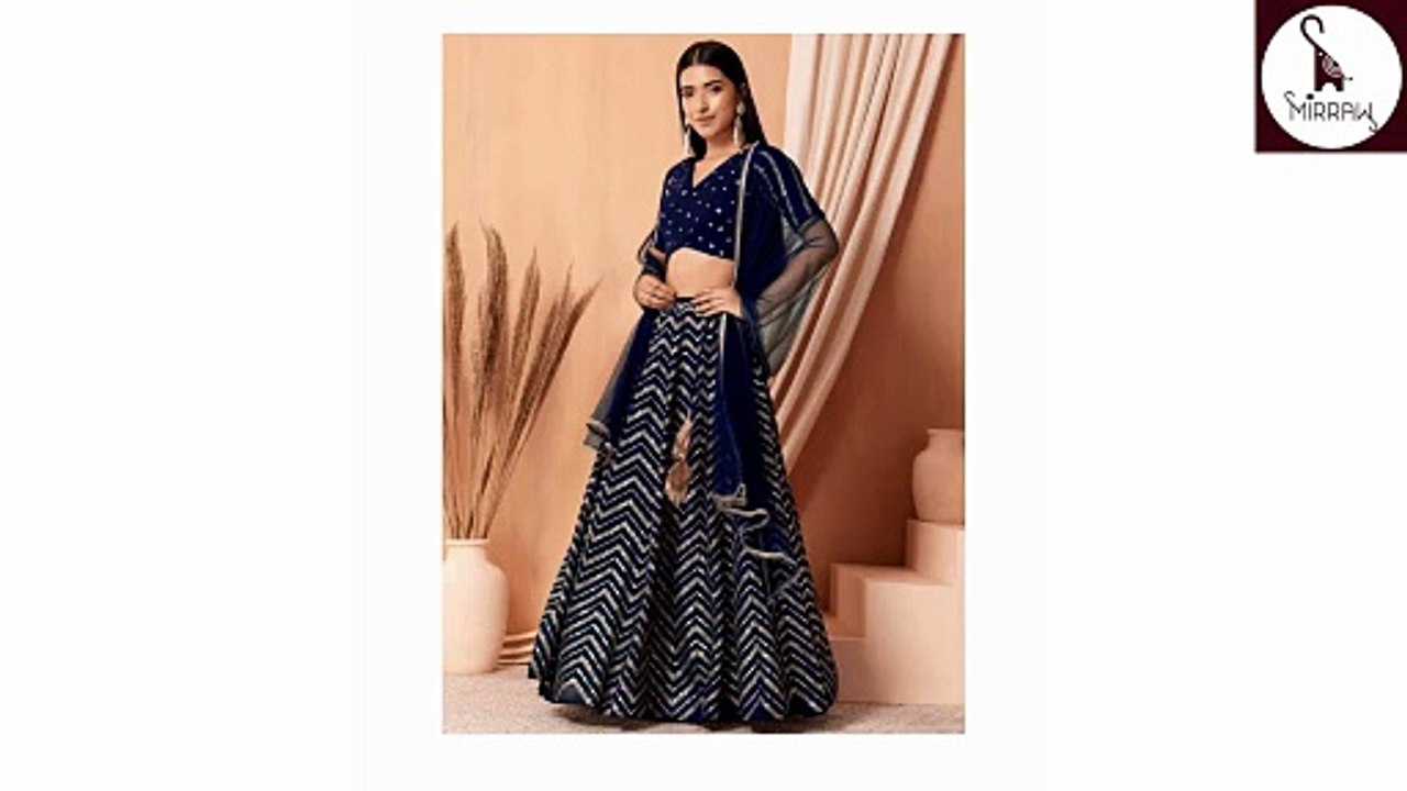 Stunning Blue Lehengas for Stylish and Festive Glamour