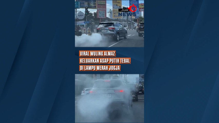 Viral Wuling Almaz Keluarkan Asap Putih Tebal di Lampu Merah Jogja, Apa Penyebabnya?