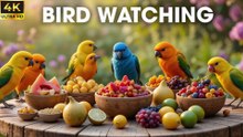 Mesmerizing Video for Cats to Watch Bird - Cat TV with Real Birds in the Wild