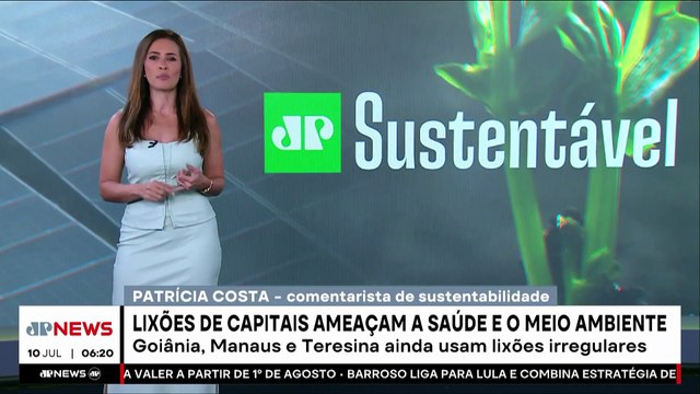 Lixões em capitais brasileiras podem causar novos desastres ambientais; Patrícia Costa