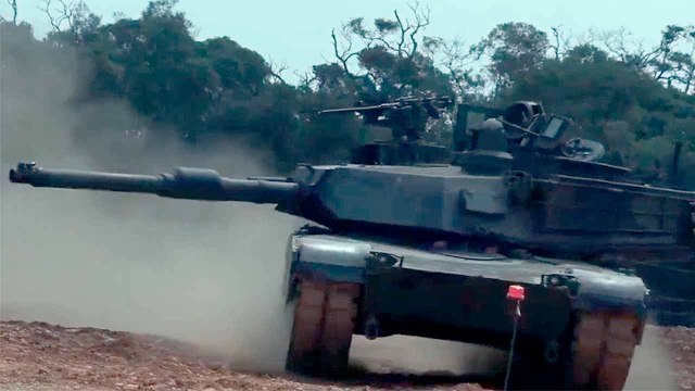Taiwanese Army Trains with Abrams Tanks in Exercise Simulating PLA Assault