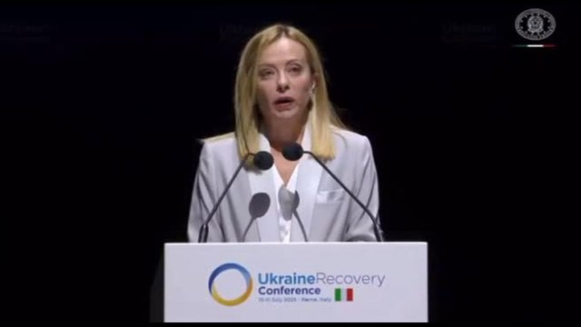 Ucraina, Meloni: a ricostruzione non partecipi chi ha finanziato Russia