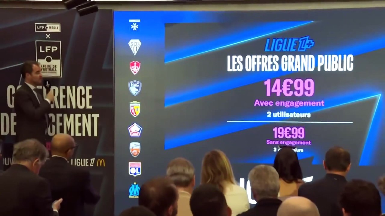 Les tarifs des offres d'abonnement à Ligue 1+ - Foot - Ligue 1 - Médias