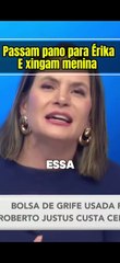 Passando pano para Erika Hilton e xingam a filha de Roberto Justus