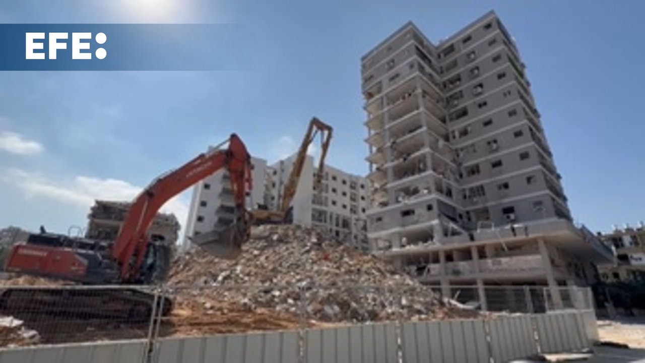 Israel inicia la demolición de los edificios afectados por los ataques iraníes