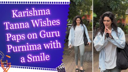 Karishma Tanna Keeps It Comfy and Stylish in Gym Look