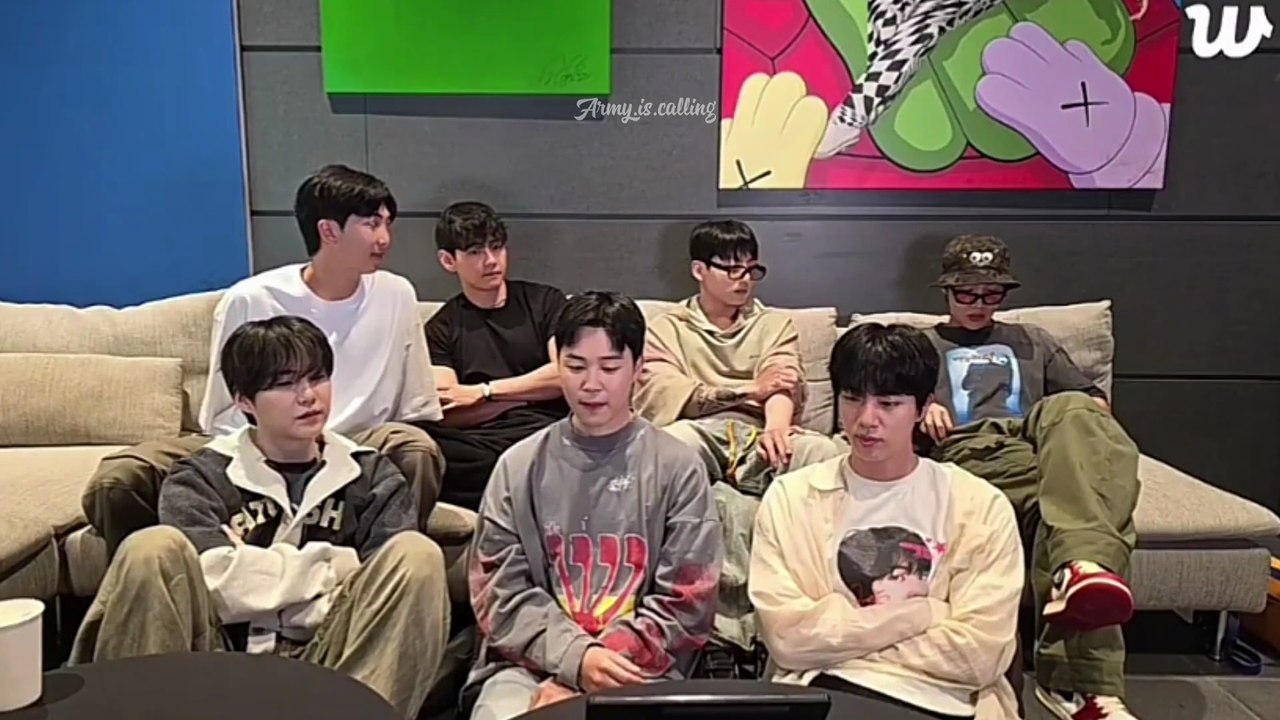 Bts weverse live 01/07/2025 with english subs