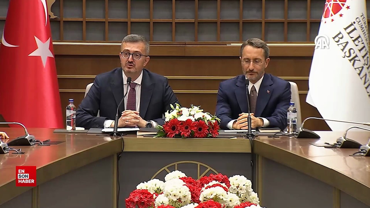 İletişim Başkanlığı'nda devir teslim töreni