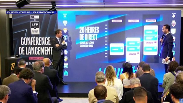 Les grandes annonces de la LFP pour sa plateforme Ligue1+