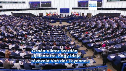Megszavazták: a helyén maradhat Ursula von der Leyen és az Európai Bizottság