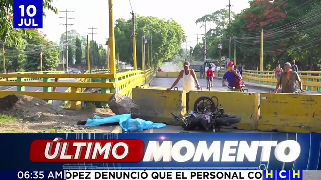 ¡Lamentable! Motociclista perece tras estrellarse con barrera de concreto en SPS