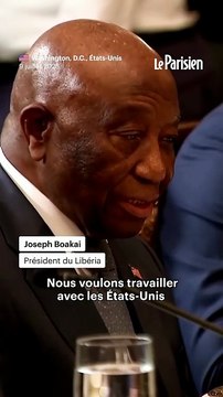 Trump découvre que le Libéria parle anglais