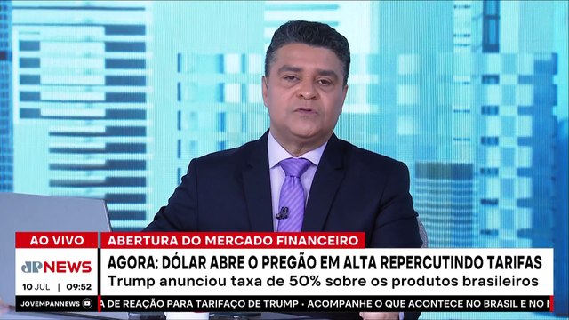 Dólar dispara com anúncio de tarifa de 50% dos EUA sobre o Brasil; Alan Ghani analisa