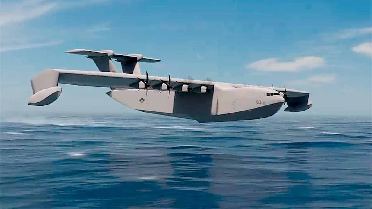 最新動画をご覧ください！DARPA向けのAurora社による水上機「Liberty Lifter」コンセプト