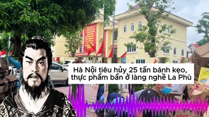 Đàn lợn nhiễm virus dịch tả Châu Phi, Hà Nội tiêu hủy 25 tấn bánh kẹo-đàn bà dùng x,ya,nua đầ,u độ,c