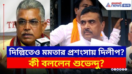 দিল্লিতে গিয়েও মমতার প্রশংসায় দিলীপ! কী বললেন শুভেন্দু? দেখুন