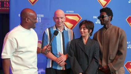 Big Tigger and the Cast of 'Superman'