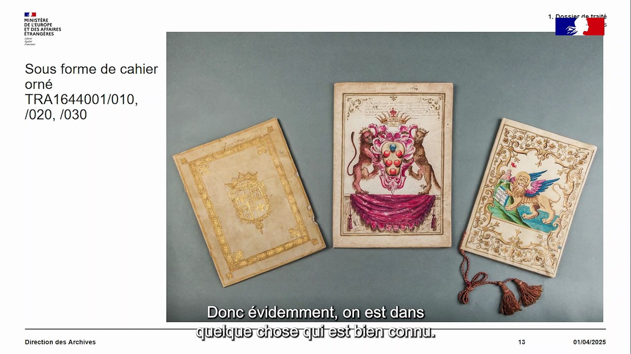Retour aux Sources – La France et le monde - La Grande Armoire, traités des Affaires étrangères - 4/5