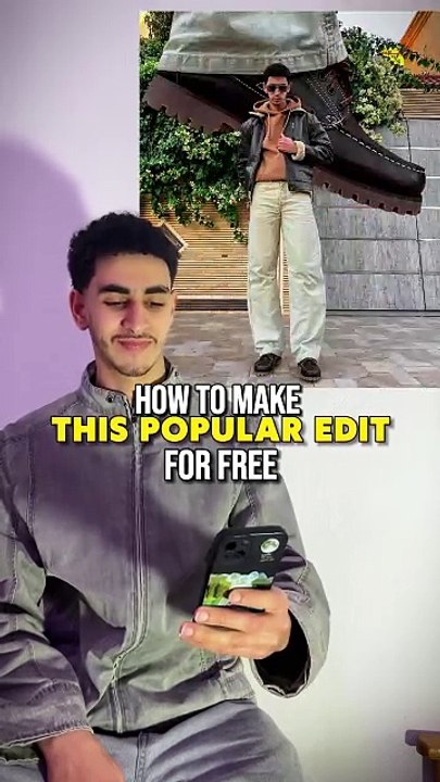 How to make this popular edit ❤️😍