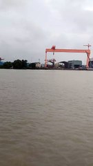 Ganges Glory: A Visual Tour of the Most Beautiful Shipyard #ganga #shorts #shortvideo #harharganga