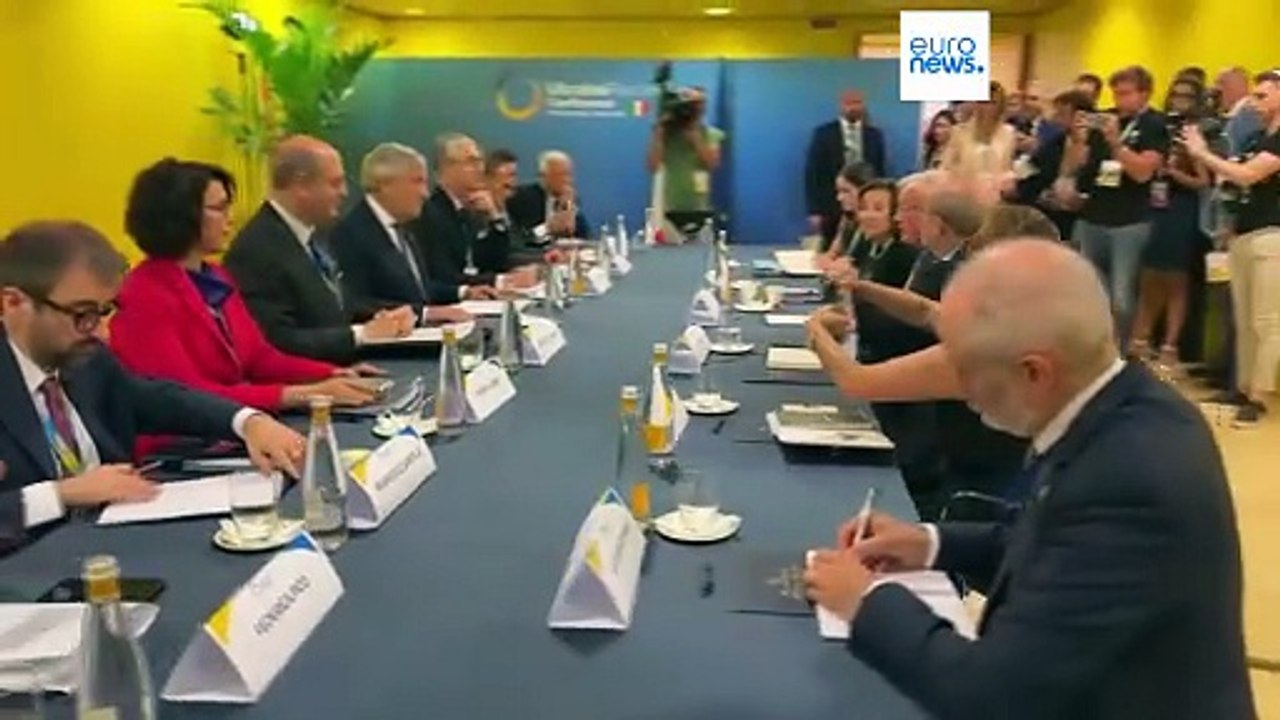 Europäische Staatschefs drängen auf Investitionen in die Ukraine