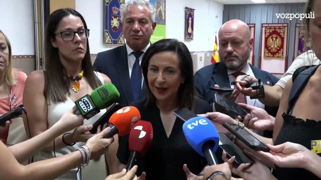 Margarita Robles dice que es muy gordo lo que está pasando