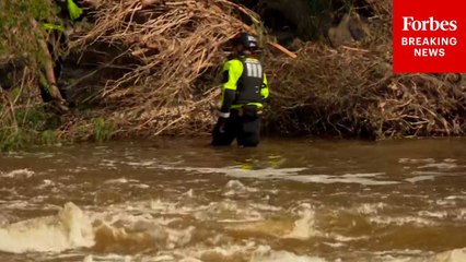 Search And Rescue Operations Continue In Center Point, Texas, After Deadly Flooding
