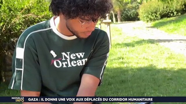 Gaza : il donne une voix aux déplacés du corridor humanitaire