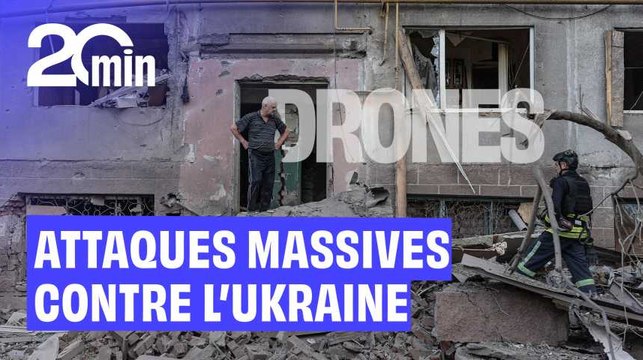 400 drones, 18 missiles... La Russie lance de nouvelles attaques massives contre l’Ukraine