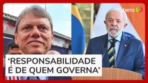 Tarcísio culpa Lula por tarifaço de 50% de Trump contra o Brasil: ‘Ideologia acima da economia’