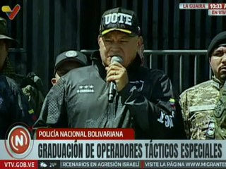 Vpdte. Cabello: Formarse como Comando de Operadores Tácticos es algo verdaderamente relevante