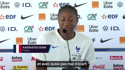 Bleues - Diani : "Les Espagnoles, elles ont fait plutôt une bonne impression"