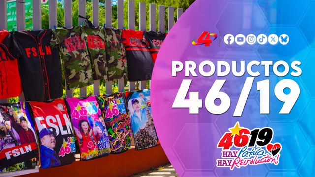🛍️ Comerciantes capitalinas celebran el 46/19 con variedad de productos revolucionarios 🇳🇮✨