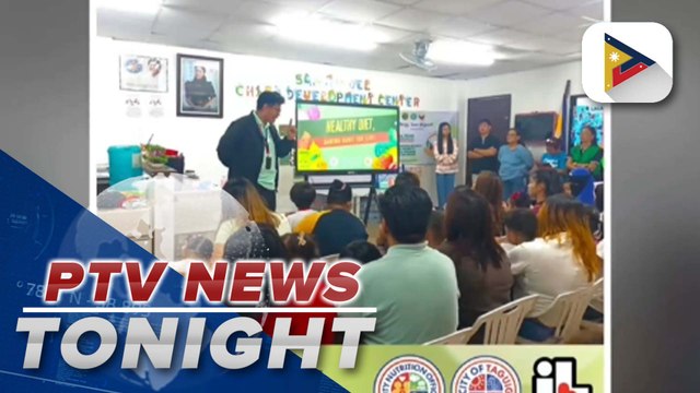 Taguig LGU holds nutrition lecture for parents of daycare children