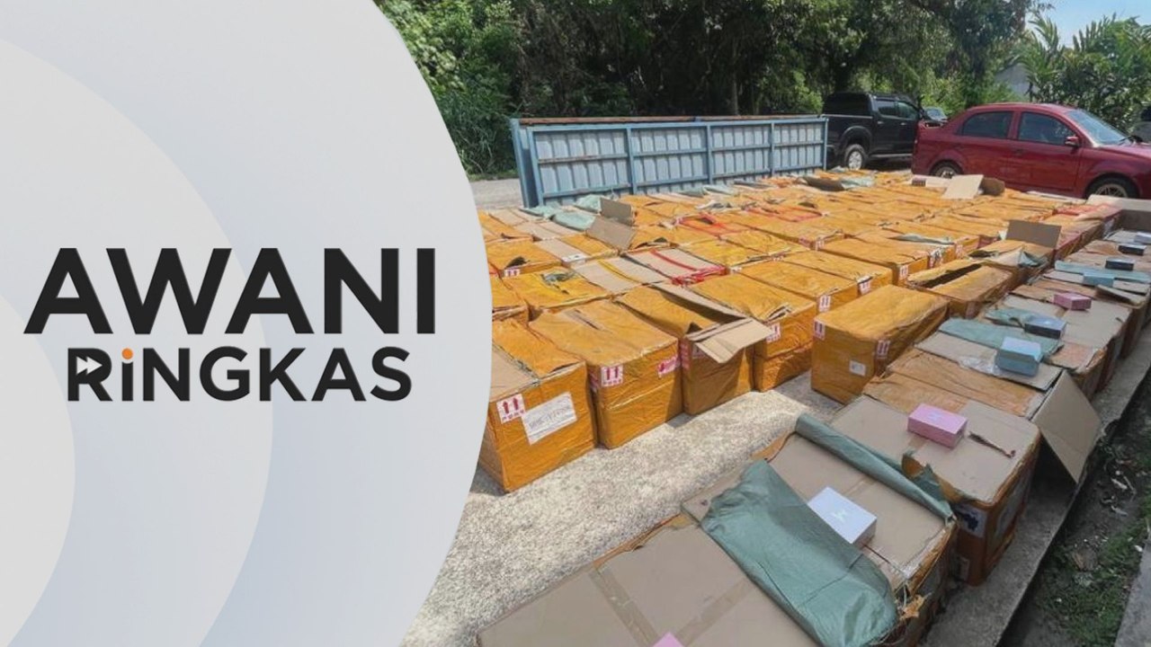 AWANI Ringkas: Hampir 58,000 peranti vape bernilai RM8.8 juta dirampas