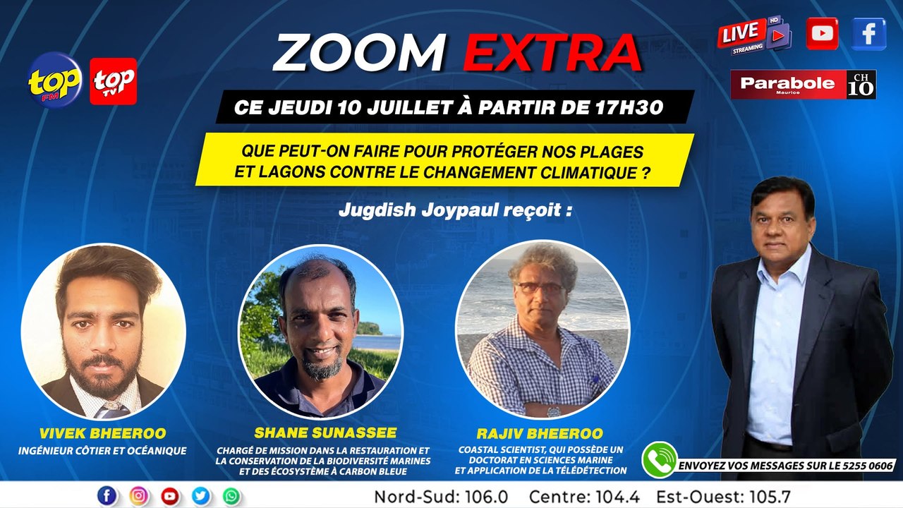 ZOOM EXTRA: Que peut-on faire pour proteger nos plages et lagons contre le changement climatique?