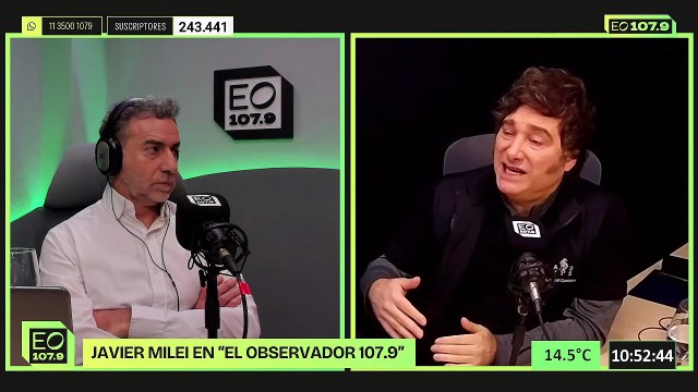 Milei sostuvo que los gobernadores son unos hijos de puta que “quieren destruir al Gobierno Nacional”