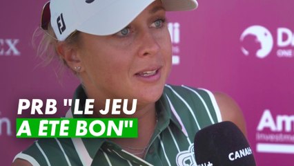 Pauline Roussin-Bouchard 71 (par) "le jeu a été bon" The Amundi Evian Championship
