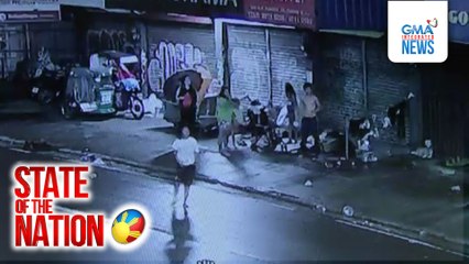2-anyos na babaeng natutulog sa bangketa kasama ang pamilya, dinukot at minolestiya umano ng isang lalaki | SONA