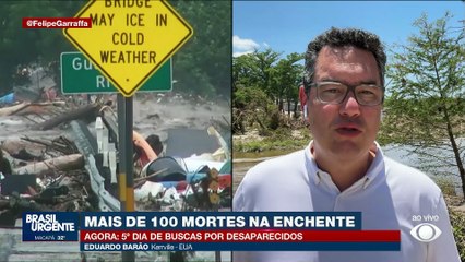 EUA: enchente no Texas deixa mais de 100 mortos