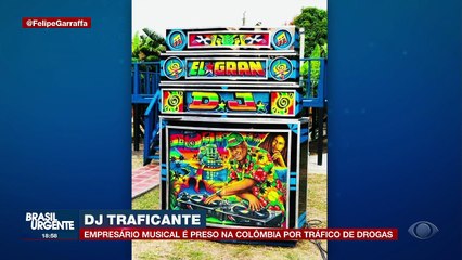 Dj traficante é preso na Colômbia