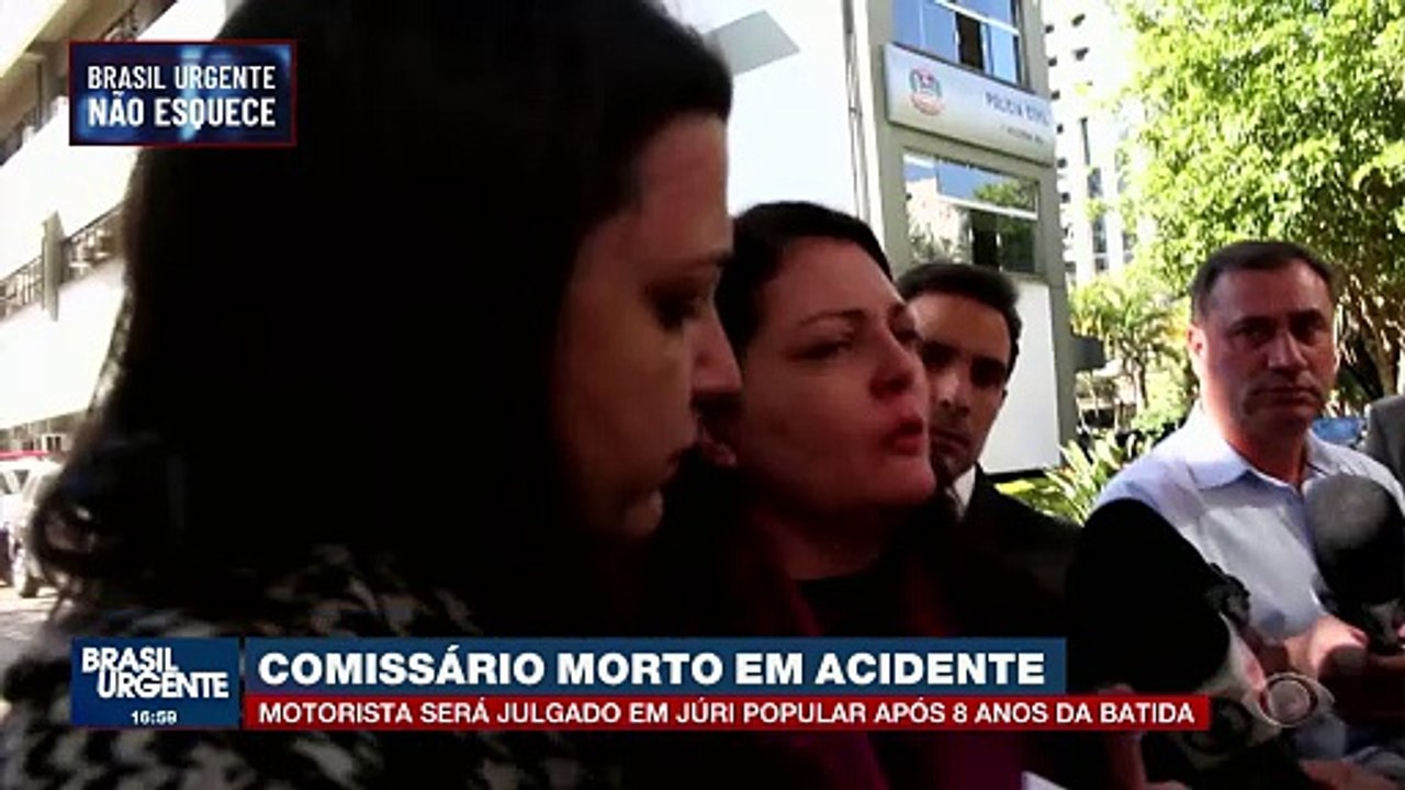 Comissário morto em acidente: motorista será julgado por júri popular