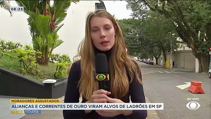 Gangue do ouro tem como alvo alianças e correntes em SP