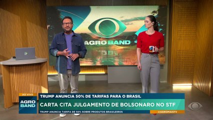 Trump impõe tarifa de 50% para o Brasil