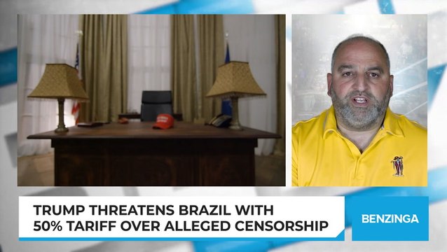 Trump Threatens Brazil With 50% Tariff Over Alleged Censorship