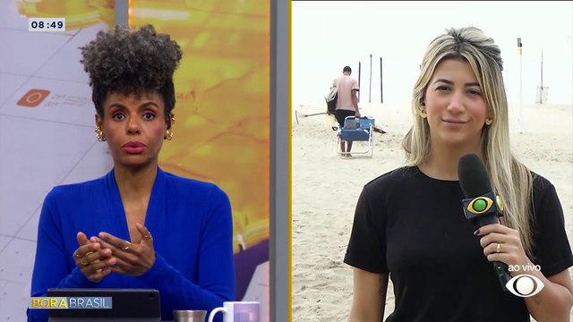 Avanço do mar pode reduzir faixas de areia nas praias do Rio